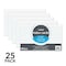 C-Line Products 5" x 8" White Ruled Index Cards of 25, 30 EA/CT 49907-CT - alternate 1
