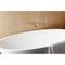 Kingston Brass Two-Handle Wall Mount Tub Faucet with Knurled Handle, Polished Brass KS5022RKX - alternate 5