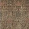 Homeroots 9' X 12' Brown Charcoal And Brick Red Damask Washable Indoor Outdoor Area Rug 603309 - alternate 7