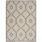 Homeroots 6' X 9' Cream And Gray Geometric Indoor Outdoor Area Rug 550466 - alternate 6