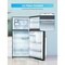 Commercial Cool 18 cu.ft Top Mount Refrigerator / Freezer with ice maker- Black CCR1800GIMB - alternate 4