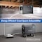 Edendirect 120 pt. 1700 sq. ft. Bucketless Commercial Dehumidifier in Gray, with Drain Hose, Automatic Defrost ZR-DY120N - alternate 6