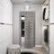 Sartodoors Sliding Closet Bi-fold Doors, Planum 0010 Ginger Ash, Sturdy Tracks Moldings Trims Hardware Set, Wo PLANUM0010BF-GA-64 x 84 (2* 32x84) - alternate 4