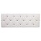 Homeroots 48" Ivory and Black Tufted Velvet Upholstered Bench 569210 - alternate 6