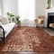 Homeroots 8' X 10' Orange Ikat Washable Indoor Outdoor Area Rug 576998 - alternate 5