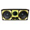 Deejay Led Loaded Box w/Two Despacito Heavy Duty 12-in Woofers One Horn and w/Two Bullet Tweeters YELLOW TBH12YELLOW - alternate 5