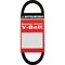 Mitsuboshi FHP V-Belt, FHP, 3L240, 3L, SBR, 24 in, 3/8 in Top Width 3L240 - alternate 1