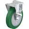 Blickle Rigid PU Wheel Caster, 8", Brake B-GST 200K-TB - alternate 1