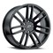 Ultra WHEELS 20 Inch Diameter x 9 Inch Width 6 x 135 Millimeter 6 x 531 Inch Bolt Pattern 441-2963BK+25 - alternate 1