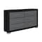 Global Furniture Usa Contemporary Emma Black/Grey Dresser EMMA-BLACK/GREY-DR - alternate 2