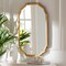 Baxton Studio Pacino Antique Goldleaf Accent Wall Mirror 255-14117-ZORO - alternate 4