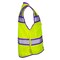 Dome75 OMNI Series OV6100 HiVis Class 2 Heavy Duty Utility Vest MD OV6124 - alternate 5
