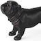 Homeroots 8" Black Polyresin Dog Tabletop Sculpture 392392 - alternate 6