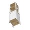 Homeroots 16" White Wood Freestanding Single Door Bathroom Vanity 543596 - alternate 5