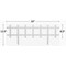 Master Mark Cape Cod 13.5'' H x 33'' L. Plastic Decorative Border Fence 38132 - alternate 3