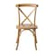 Flash Furniture Advantage Light Brown X-Back Chair X-BACK-LB - alternate 7