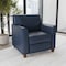 Flash Furniture HERCULES Diplomat Series Navy LeatherSoft Chair BT-827-1-NVY-GG - alternate 5