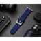 Elegani Waffle Rubber Watch Replacement Band Compatible with Apple Watch 45mm, Dark Blue WFRBQR-DBLU-45mm - alternate 3