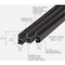 M-D Building Products Building Products 81'' Brown Vinyl W/ Magnetic Strip Top and Sides Door Seal Kit for Steel Doors 1636 - alternate 5