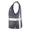 Dome75 Hi-Vis Safety Vest SM/MD Class Non-ANSI/Enhanced Visibility , Zipper 2 Pockets, 1 Mic Tab DV1281 - alternate 5