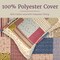 Lavish Home 2-Piece Quilt Bedding Set Savannah Classic Patchwork Twin Quilt with Pillow Sham, Multicolor 66-10003-T - alternate 5