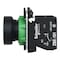 Schneider Electric Push Button Operator, Flush, Momentary Action, Not Applicable Release, Non-Illuminated, Green XB5AA3311 - alternate 2