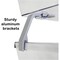 Acrimet Facility 2 Tier Letter Tray Front Load Letter Size Desktop File Organizer Plastic Crystal 263.3 - alternate 2