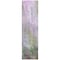 Homeroots 8' Runner Purple Abstract Washable Non Skid Indoor Outdoor Runner Rug 559605 - alternate 5