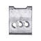 Auveco U-Nut #8 Screw Size.035-.049 Range, 25PK 19162 - alternate 3