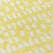 Homeroots 8' Yellow And Ivory Round Geometric Washable Indoor Outdoor Area Rug 613815 - alternate 3