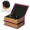 Vintiquewise Set of 4 Vintage Book Design Decorative Boxes - Wedding Card Boxes, Keepsake Boxes, Craft QI003691.P.4 - alternate 5