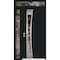 Vdomdoors Aluminum Door Cynex 6116 Black Entry Steel Metal Modern Painted W36+16xH80+14 Right Inswing CYNEX6116EXD-BLK-W36+16xH80+14-RH-I - alternate 1