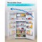 Black&Decker 18.1 cu.ft Top Mount Refrigerator / Freezer  with ice maker -White BR1810HIMW - alternate 6