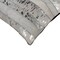 Homeroots Set of Two 12" X 20" Gray and Silver Striped Cowhide Lumbar Throw Pillows with Glitter, 2PK 544633 - alternate 3