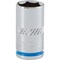 Channellock 1/4'' Drive 9 mm 6-Point Shallow Metric Socket 398144 - alternate 1