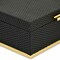 Homeroots Set of Two Black And Gold Nesting Decorative Storage Boxes With Lids, 2PK 712919 - alternate 7