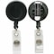 Baumgartens Reel, Id Card, Bk, Black, Plastic, Badge Holder 68824 - alternate 1