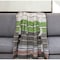 Homeroots 52" X 67" Beige and Black Woven Wool Throw Blanket 478515 - alternate 3