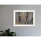 Homeroots Tattooed Elephant 1 White Framed Print Wall Art 404336 - alternate 3