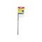 C.H Hanson Stake Flag, 15 in L, Blue, PVC, 10PK 15068 - alternate 5