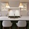 Z-Lite Aria 1 Light Pendant, Modern Gold/Modern Gold & Inner White, 12 In W x 11 In H 1952P12-MGLD - alternate 2
