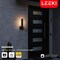 Leeki Outdoor Wall Light L Shape Lamp, Black LKI-1060 - alternate 7