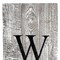 Homeroots 60in Whitewash And Black Solid Wood Welcome Porch Sign 384916 - alternate 4