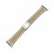 Elegani Steel & Yellow Gold Classic Multi-Link Stainless Steel Band Compatible with Apple Watch 42mm BJBF-SYGD-42mm - alternate 1