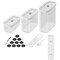 Zwilling Fresh and Save Cube Box Starter Set, 5-pc, Plastic, Food Container, Medium Cube Set with Pump 1026143 - alternate 1