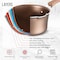 Bakken-Swiss 23-Piece Cookware Set, Gold Pots, Skillets, Bakeware, Reinforced Aluminum, Gas, Electric, Induction BKCWG23L - alternate 4