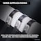 Kable Kontrol Cable Tie, 5 in L, 1 in Max Bundle Dia., Black, 304 Stainless Steel, 200 lb Strength, 100 PK SSCT-05-BLACK - alternate 5