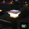 Home Zone Security Outdoor Solar Post Cap Lights for 3.5'' x 3.5'' and 4'' x 4'' Posts, White, 2PK ELI1243G - alternate 4