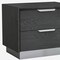 Homeroots 21" Gray Two Drawers Nightstand 370742 - alternate 5