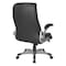 Office Star Products Office Chair, Black, Leather, Swivel ECH75137-EC3 - alternate 4